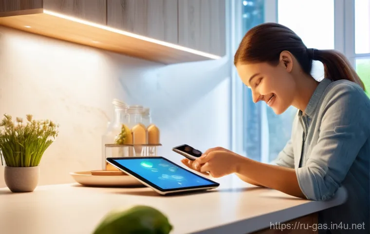 가스 안전관리자 실무 경험담 - Prompt 1: Smart Gas Safety in a Modern Russian Home**