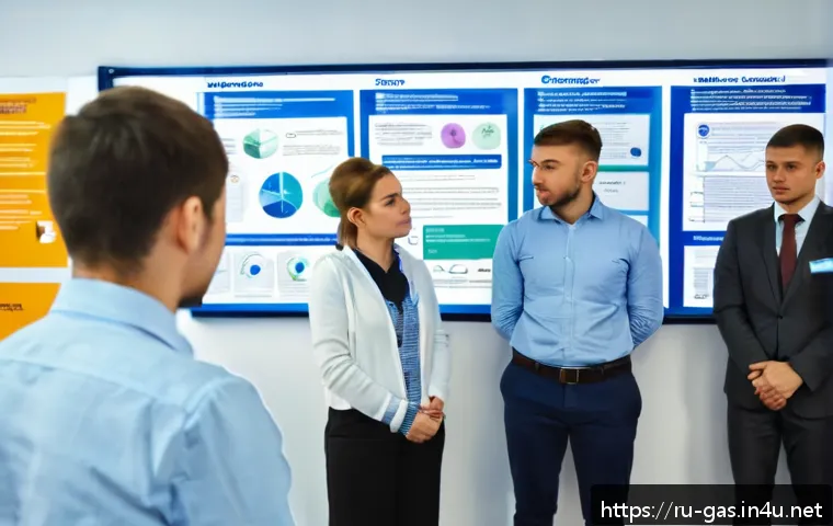 가스 자격증 준비에 필요한 투자 비용 - A professional training classroom setting in Russia, showing a diverse group of adult students atten...