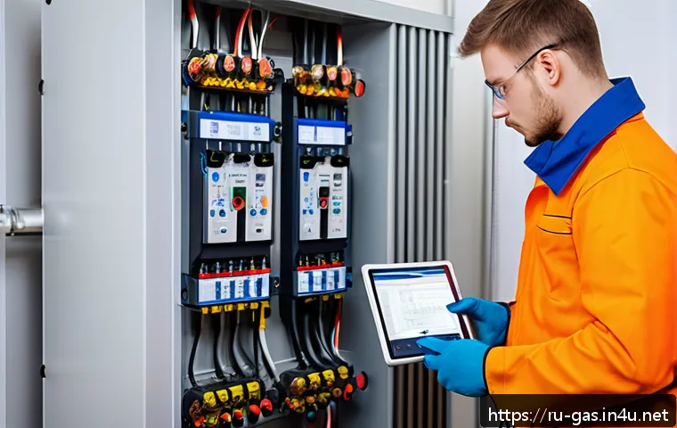 가스 자격증과 관련된 필수 규정 및 법령 - A certified gas technician in a modern Russian apartment, wearing protective workwear and safety glo...
